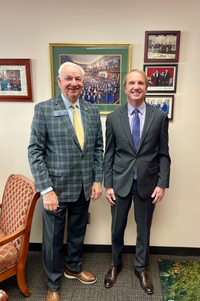 Owner, Brad Grzelka (Right) with USSSA (Left)