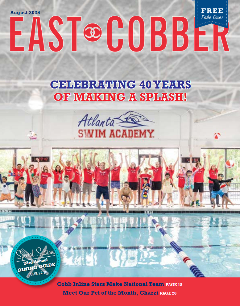 Cover of the August issue of the East Cobber featuring ASA